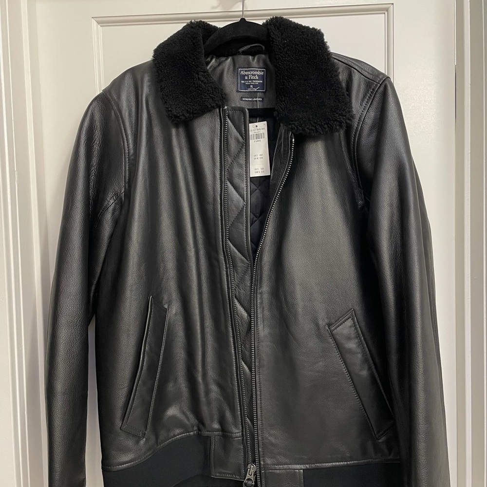 Men’s leather jacket